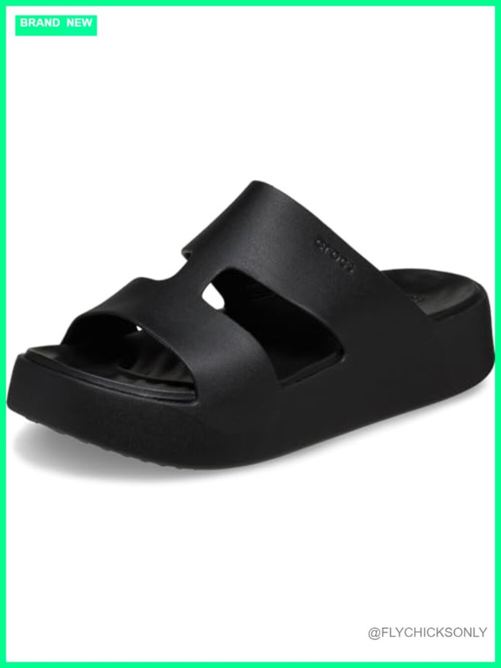Crocs Getaway Platform H-Strap Wedge Sandals LiteRide Comfort